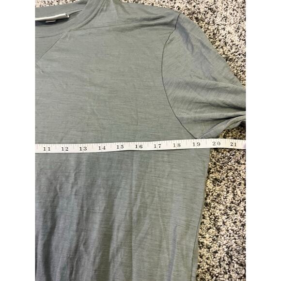 Icebreaker Men's Merino 150 Lon Sleeve Pullover, Small Wool/Nylon Baselayer Blue - Picture 9 of 12